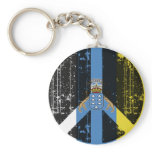 Peace In Canary Islands keychains