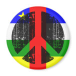 Peace In Central African Republic magnets