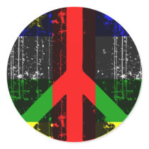 Peace In Central African Republic Stickers