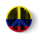 Peace In Colombia Pinback Button