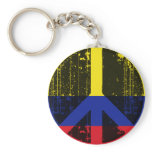 Peace In Colombia Key Chains