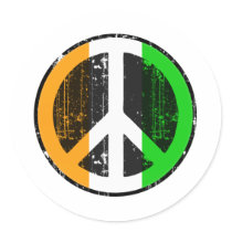 Peace In Cote Divoire Sticker