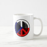 Peace In Czech Coffee Mugs