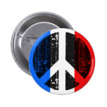 Peace In France Pin