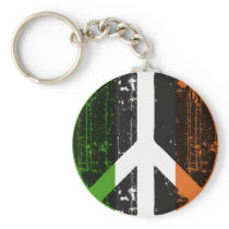 Peace In Ireland Keychain