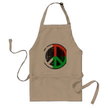Peace In Madagascar Aprons