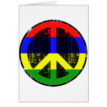 Peace In Mauritius Greeting Card