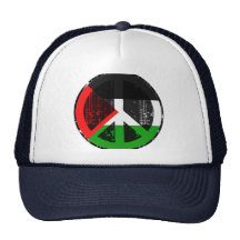 Peace In Palestine Mesh Hats