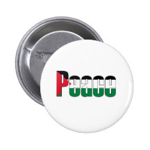 Peace in Palestine Pinback Button