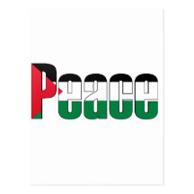 Peace in Palestine Post Card