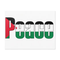 Peace in Palestine Post Card