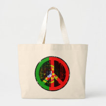 Peace In Portugal Tote Bags
