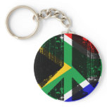 Peace In South Africa Key Chain