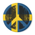 Peace In Sweden magnets