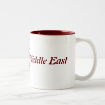 Peace in the  Middle East Mugs