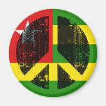 Peace In Togo Magnets