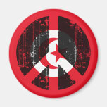 Peace In Tunisia Magnet