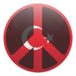 Peace in Turkey stickers