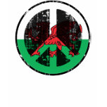 Peace In Welsh t-shirts