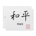Peace invitations