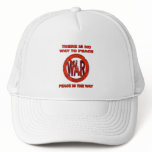 PEACE IS THE WAY TRUCKER HATS