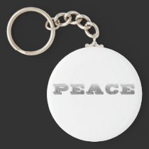 PEACE keychains