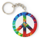 Peace Keychain