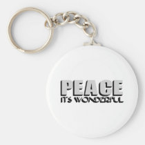 peace keychains