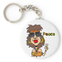 Peace keyring keychains