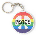 peace keyring keychains