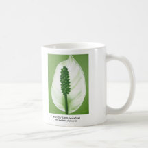 Peace Lily Mug (Right Handed)
