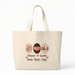 Peace Love  26.2 Tote Bag