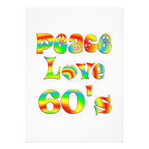 Peace Love 60's Announcements