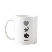 Peace, Love, Abolition Mugs