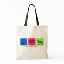 Peace Love ACD Tote Bags