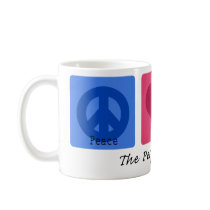 Peace Love ACD Coffee Mug