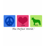 Peace Love ACD t-shirts