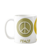 Peace Love Acupuncture Mug