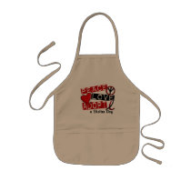 PEACE LOVE ADOPT A Shelter Dog Aprons