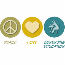 Peace Love Adult and Continuing Education Cut Outs