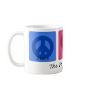 Peace Love Afghan mugs