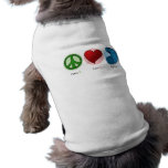 Peace Love Agility Pet Clothing