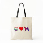 Peace Love Akitas Bag