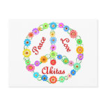 Peace Love Akitas Post Cards
