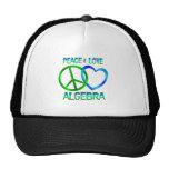 Peace Love ALGEBRA Trucker Hat