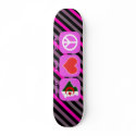 Peace Love Algeria skateboards