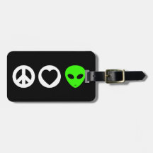 Peace Love Alien