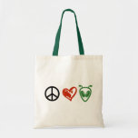 Peace Love Aliens Bags