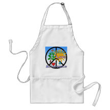 Peace, Love, and Acceptance Aprons