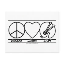 Peace Love and Art